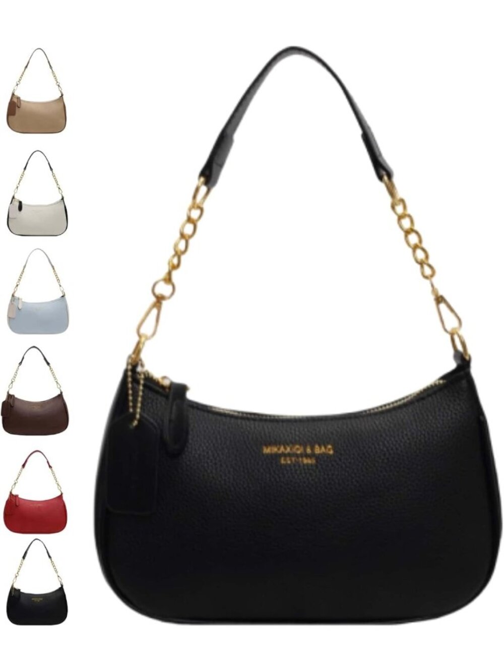Trendy Crescent Crossbody Bag for Women - Retro Hobo Clutch & Small Purse